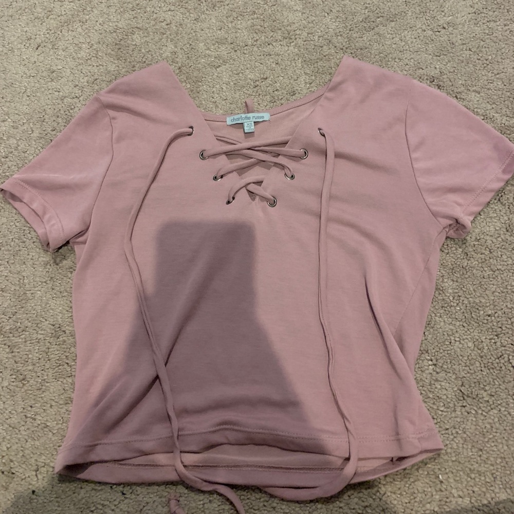 Charolette russe crop top